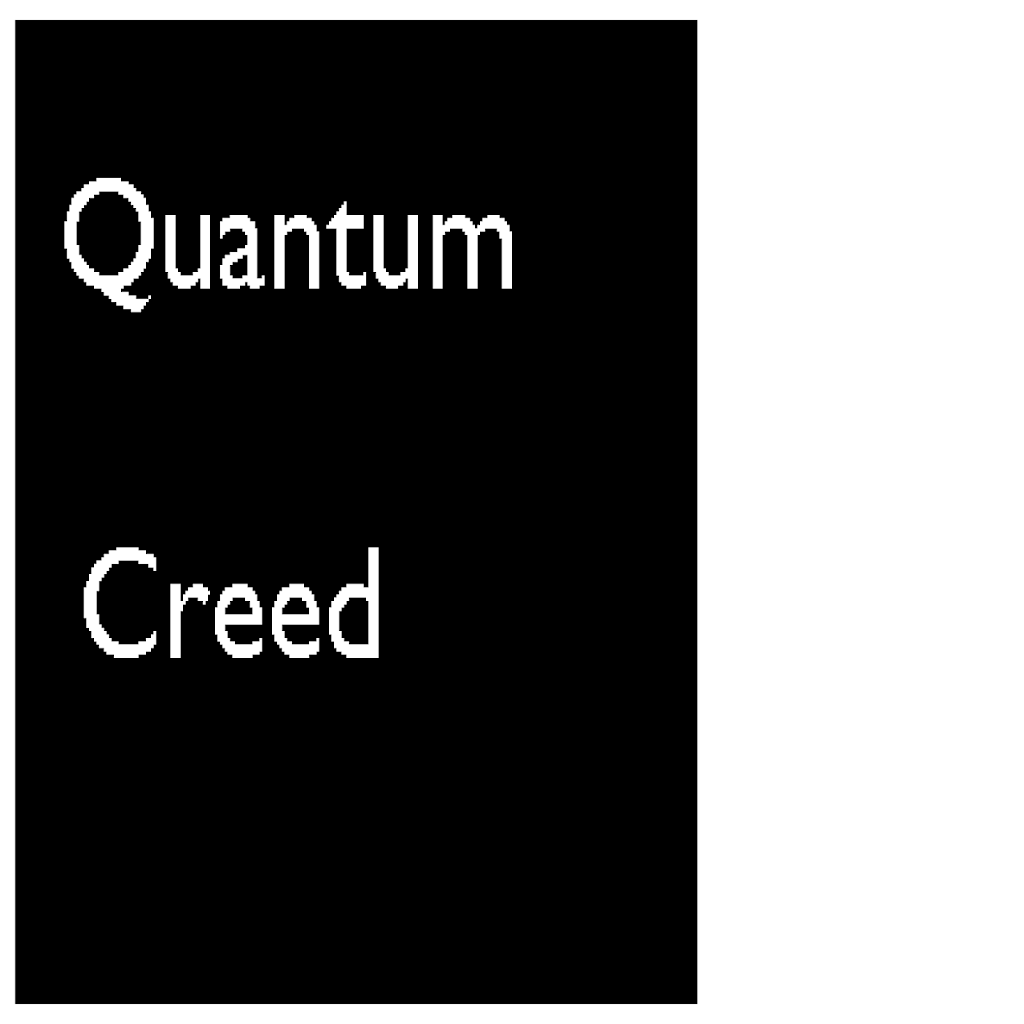 Texture for quantum creed