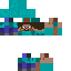 Texture for steve qui porte un diamant