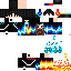 Texture for fire and water boy with cat