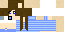 Texture for 藍條紋女孩