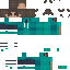 Texture for cyan hoodie
