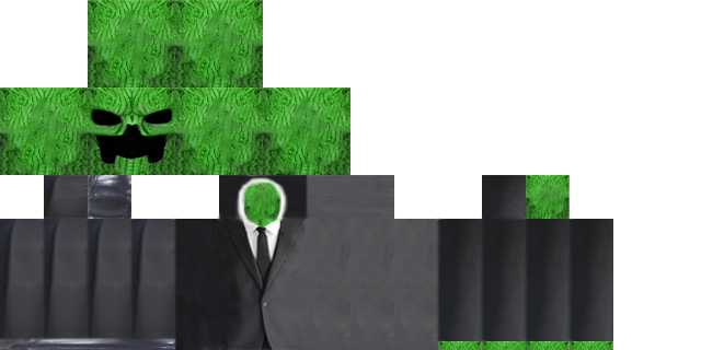 Texture for realistic creeper