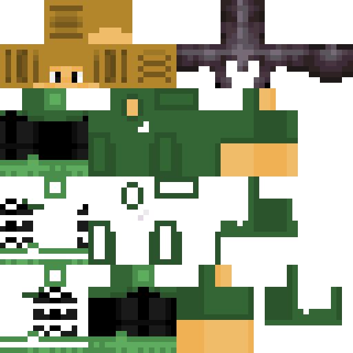 Texture for woods in a netherite helmet