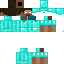 Texture for Backwards herobrine fake diamond