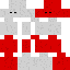 Texture for white and red ghast