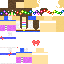 Texture for menina das flores com roupa nova