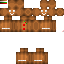 Texture for very fixed ginger bread man