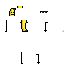 Texture for banana 2d with glasses