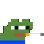 Texture for Pepe the Frog 4chan smoking Pixel Art