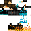 Texture for fire and water gamer boy