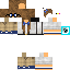 Texture for Blue and white nerd