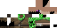 Texture for half enderman half steve