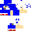 Texture for Sonic the hedgehog Minecraft mod