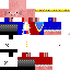 Texture for the red and blue e techno