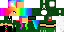 Texture for stud rainbow dinosaur v.2