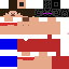Texture for Enderman mask clothes steve Hacker1