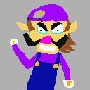 Texture for EXPECTING A SERVER/PACK? TOO BAD! WALUIGI TIME