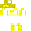 Texture for skeleton of gold remake, [golden skeleton (edition two)] 