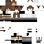 Texture for Brown hair Black n White Hoodie