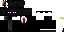 Texture for ender man with suit and glasses