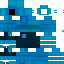 Texture for Computer Robot Barefoot Blue