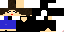 Texture for Actually herobrine's sister if i didnt write that on da other skin