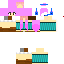 Texture for LobinhaCat com cabelo rosa