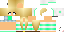 Texture for dirty blonde girl