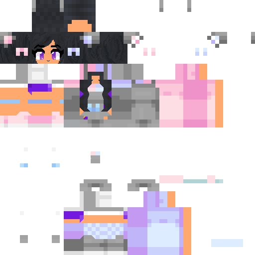 Texture for Kawaii overalls jump suit/wildwolf