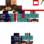 Texture for eu com cachecol vermelho