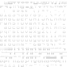 Texture for ascii
