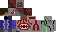 Texture for evil mutant steve