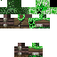 Texture for zombie with a creeper costume