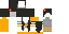 Texture for skeleton mermaid