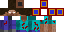 Texture for herobrine atack on steve