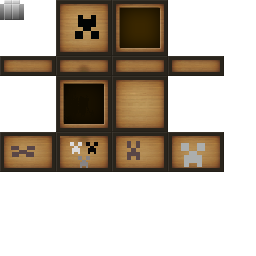 Texture for creepy box boite creeper