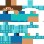 Texture for Plastic Texture Pack Steve With Diamond Armor
