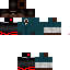 Texture for Franklin With red and black nikes and glasses