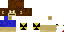 Texture for herobrine monkey