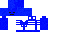 Texture for blue skeleton
