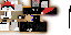 Texture for christmas wolf