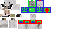 Texture for coleira com roupa do lobo
