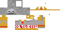 Texture for horror skeleton king