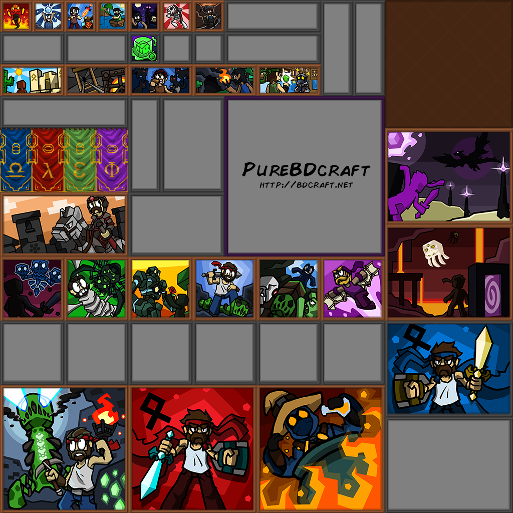 Texture for bdcraft painting