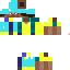 Texture for gold and diamond armor steve
