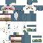 Texture for scuffed flower blahaj
