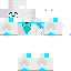 Texture for Toy Snowflake with a Bow