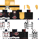 Texture for Deidara (Naruto Shippuden) villain, ninja, explosion style boy, akatsuki, yellow hair, Anime