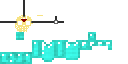 Texture for diamond armor with a hockey mask