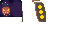 Texture for Jack O Lantern Pumpkin Halloween Cape